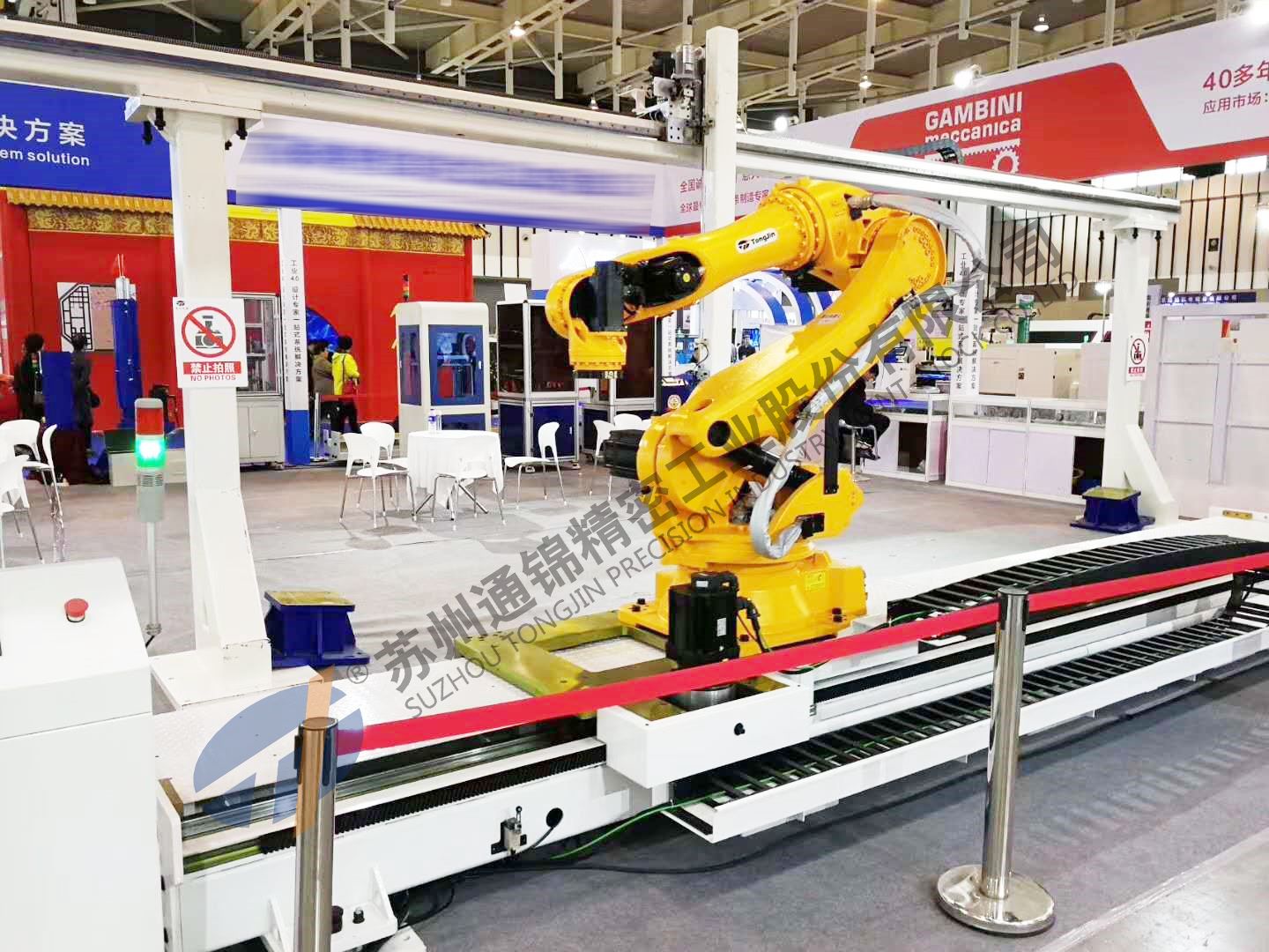 埃斯頓第七軸機器人應用